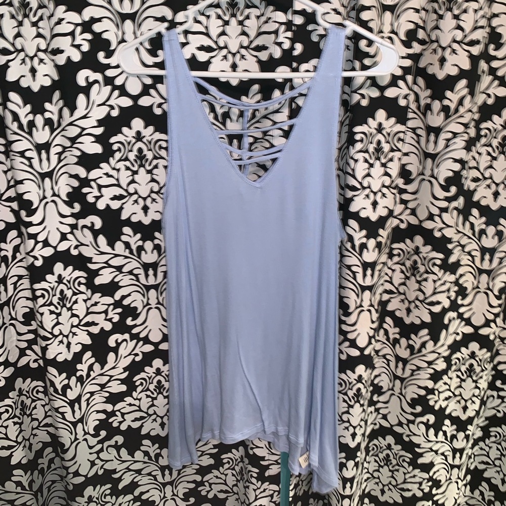 Light blue tank top